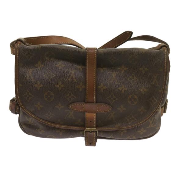LOUIS VUITTON Monogram Saumur 30 Shoulder Bag M42256 - Picture 3 of 13